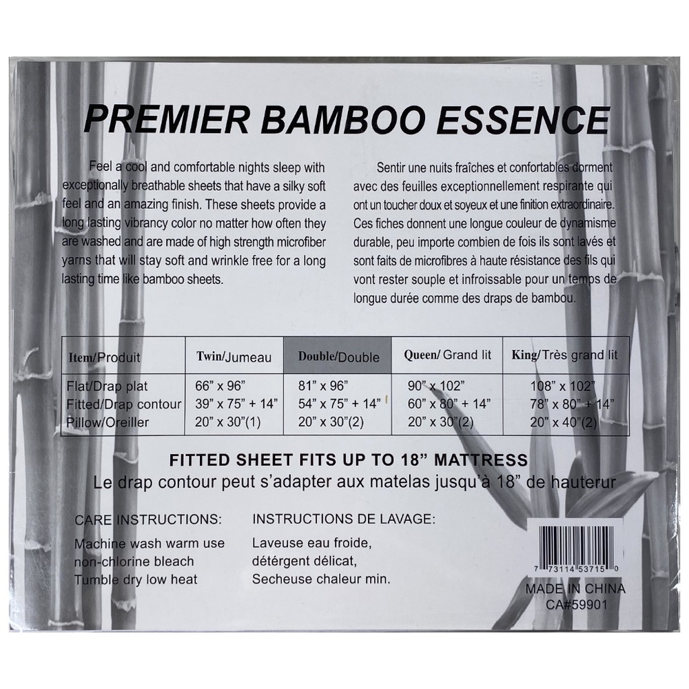 ✨SALE✨Full 4pc White Bedsheets - Picture 4 of 5